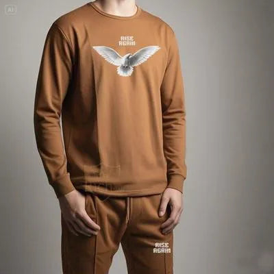 Men's Micro Printed Track Suit
